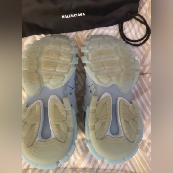 Balenciaga Sky Blue Athletic Shoes - Picture 8 of 10